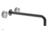 CIRC - 14" Wall Tub Set - White Marble Handles 250-58-14