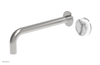 CIRC - 10" Single Handle Wall Lavatory Set - White Marble Handle 250-17-10