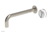 CIRC - 10" Single Handle Wall Lavatory Set - White Marble Handle 250-17-10