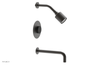 CIRC 10" Pressure Balance Tub and Shower Set - Marble Handle 250-28-10