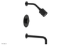 CIRC 10" Pressure Balance Tub and Shower Set - Marble Handle 250-28-10