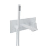 Baril Wall-mounted tub faucet with hand shower