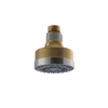 Rubinet 3 FUNCTION SHOWER HEAD Antique Brass Matt