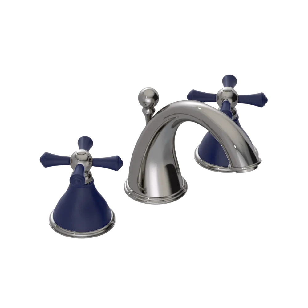 Rubinet Widespread Lav. Set. (less drain) Polished Nickel