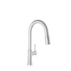Baril High single-hole kitchen faucet with 2-function pull-down spray