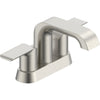 Kitano Two Handle Lavatory Faucet - Stainless Steel