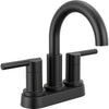 Nicoli Centerset Bathroom Faucet 2L - Matte Black