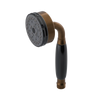 Rubinet 3 Function Hand Held Shower Only Tuscan Brass