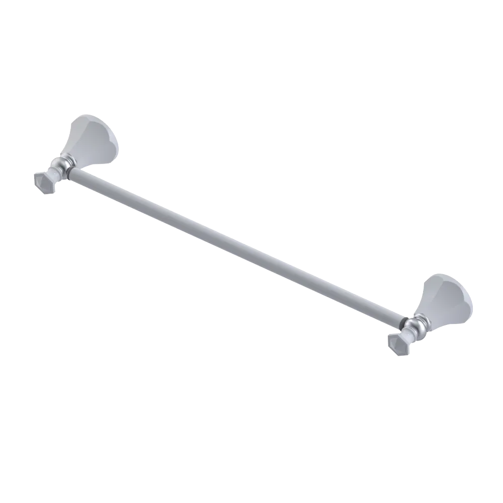 Rubinet Towel Bar 24" White