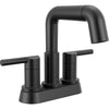 Nicoli Centerset Pull-down Bathroom Faucet 2L - Matte Black