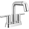 Nicoli Centerset Pull-down Bathroom Faucet 2L - Chrome