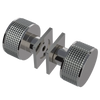 Rubinet Shower Door Knob (set) Polished Nickel