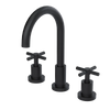 Rubinet Widespread Kitchen Set with LaSalle Spout Matt Black
