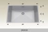 Bosco 260030 30" Stainless Steel Undermount Kitchen Sink
