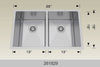 Bosco 261829 29" Stainless Steel Double Bowl Kitchen Sink