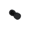 Rubinet Shower Door Knob (set) Matt Black