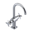 Rubinet Single Hole Dual Handle Lav. Set. (less drain) Chrome
