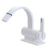 Rubinet Single Control Bidet Fitting (less drain) Matt White