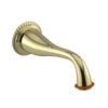 Rubinet Tub Filler Spout Wall Mount Gold