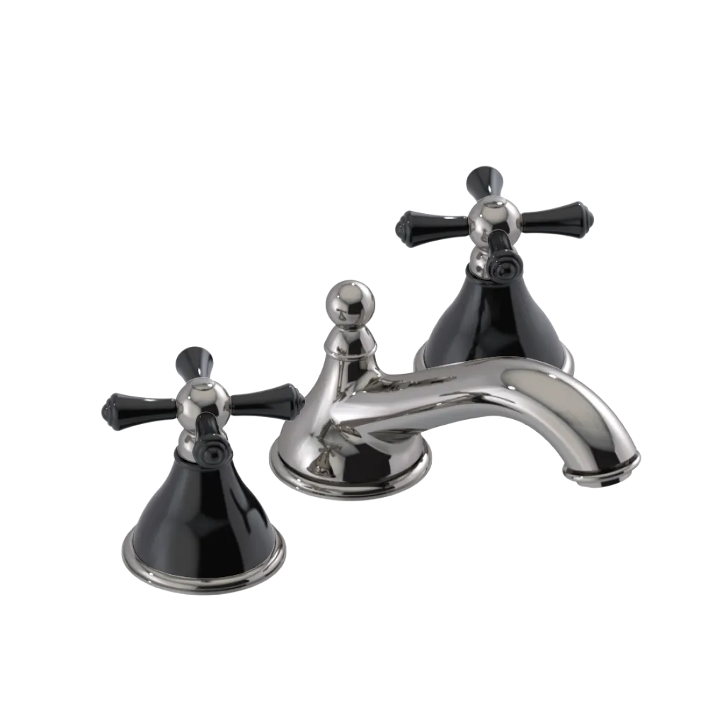 Rubinet Widespread Lav. Set. (less drain) Polished Nickel