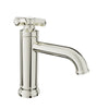 Baril Single-hole lavatory faucet, drain not included