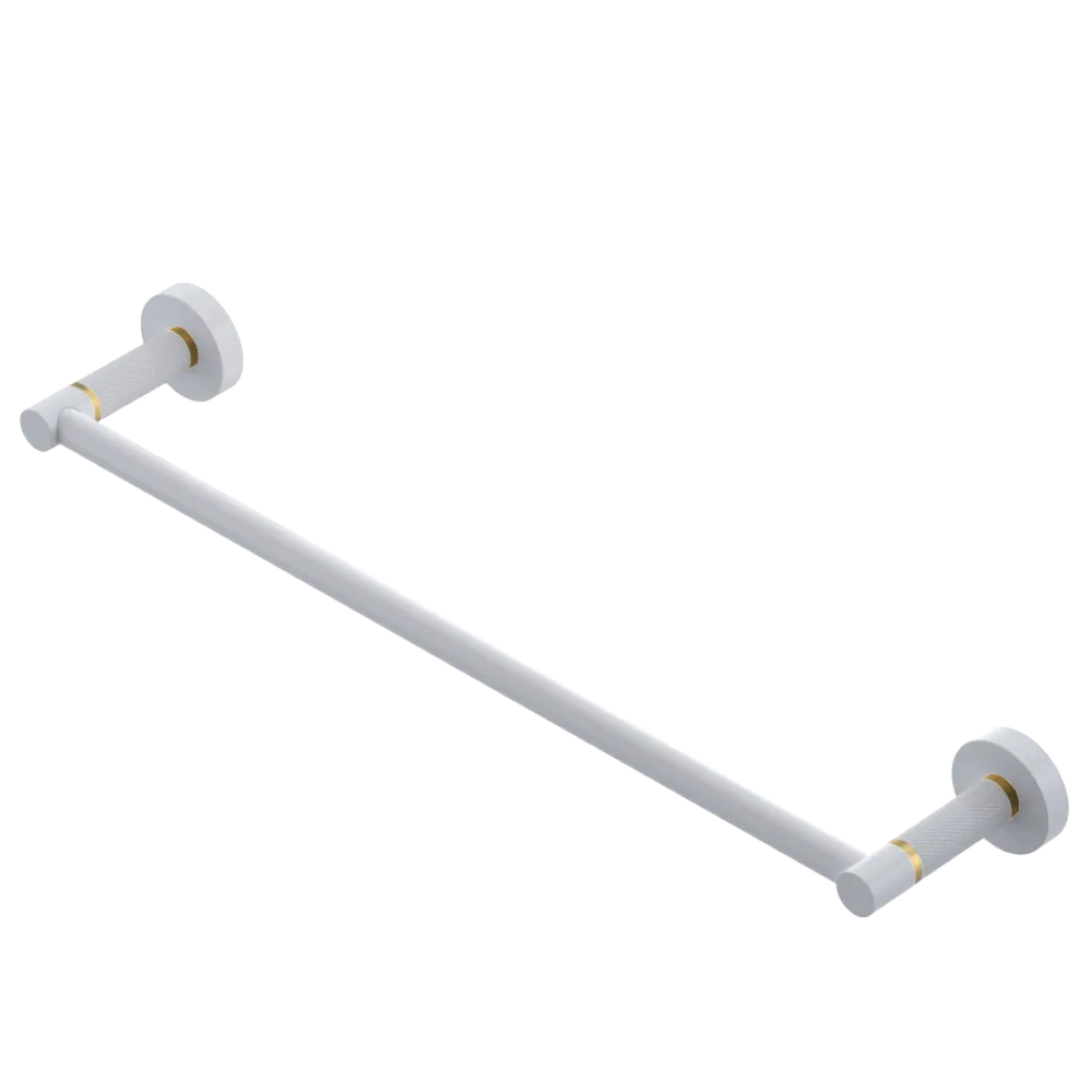 Rubinet Towel Bar 24" White