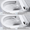 SENSIA Electronic Bidet Toilet, 1.28/0.8 gpf (4.8/3.0 Lpf)