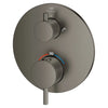 GROHE Atrio New Atrio Dual Function 2-Handle Thermostatic Valve Trim – 24361 Brushed Hard Graphite