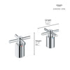GROHE Atrio New Cross Handle – 14217 Hard Graphite