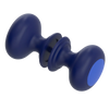 Rubinet Shower Door Knob (set) Midnight Blue