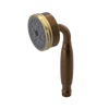 Rubinet 3 Function Hand Held Shower Only Tuscan Brass