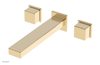 MIX 10" Wall Tub Set - Cube Handles 290-59-10