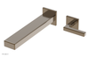MIX - 10" Single Handle Wall Lavatory Set - Lever Handle 290-18-10