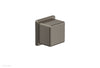 Phylrich MIX Volume Control/Diverter Trim - Cube Handle 290-38