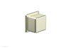 Phylrich MIX Volume Control/Diverter Trim - Cube Handle 290-38