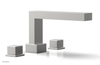 Phylrich MIX Deck Tub Set - Cube Handles 290-43