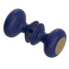 Rubinet Shower Door Knob (set) Midnight Blue