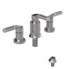 Rubinet Bidet Fitting with Spray, Diverter, and Vacuum Breaker (less drain) Polished Nickel