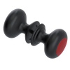 Rubinet Shower Door Knob (set) Matt Black