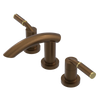 Rubinet Widespread Lav. Set. (less drain) Tuscan Brass