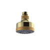 Rubinet 3 FUNCTION SHOWER HEAD Natural Brass