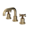 Rubinet Widespread Lav. Set. (less drain) Gold