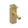 Rubinet Single Control Bidet Fitting (less drain) Satin Gold