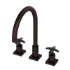 Rubinet Widespread Kitchen Set Oil Rubbed Bronze