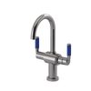 Rubinet Single Hole Dual Handle Lav. Set. (less drain) Polished Nickel