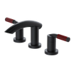 Rubinet Widespread Lav. Set. (less drain) Matt Black