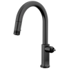 Brizo Pull Down Faucet With Arc Spout Less Handle