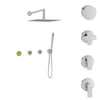 Baril Complete thermostatic shower kit without handle