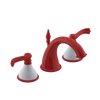 Rubinet Widespread Lav. Set. (less drain) Red