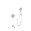 Baril Complete pressure balanced shower kit without handle